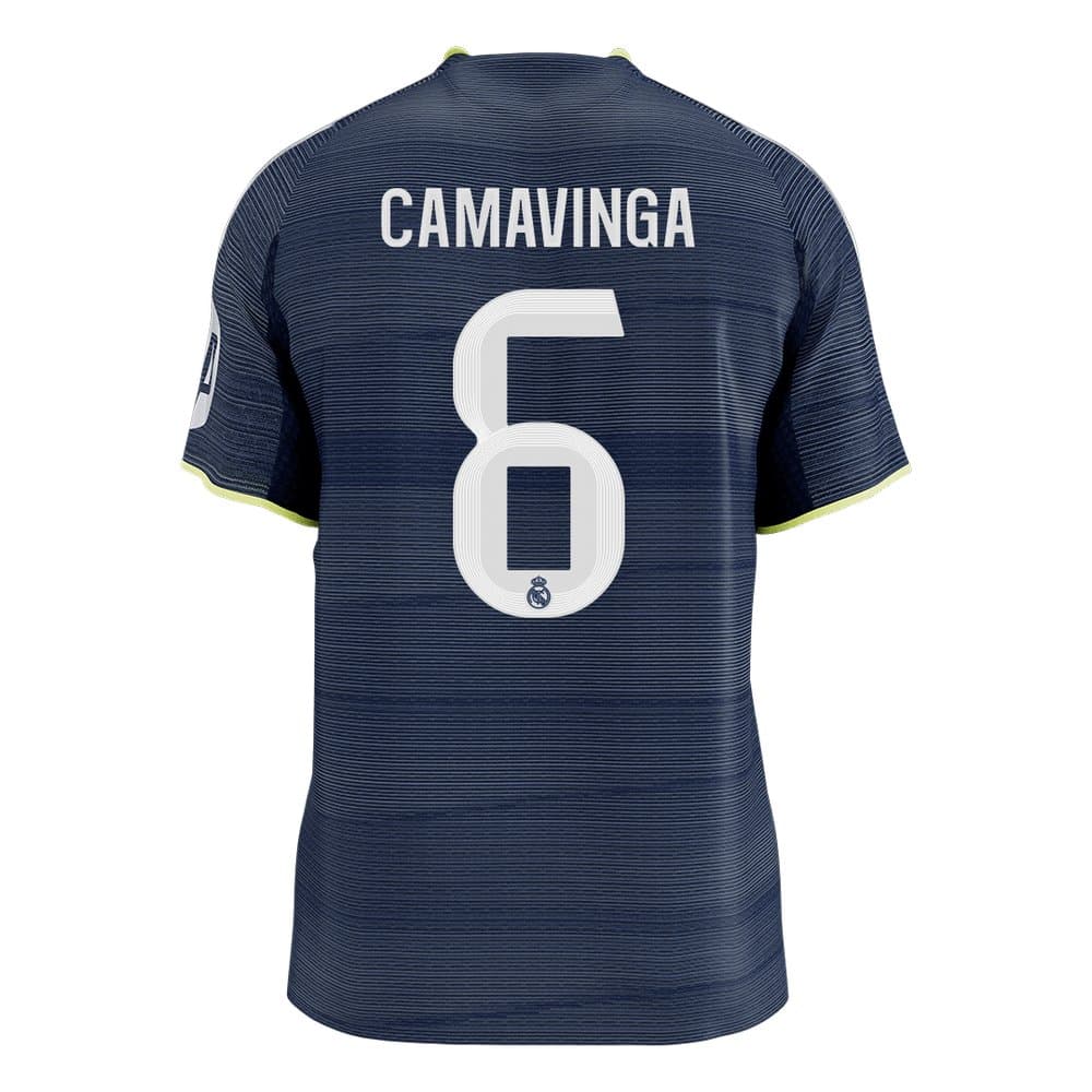 Men's CAMAVINGA #6 Real Madrid Away Authentic Soccer Jersey 2025/26 Men's CAMAVINGA #6 Real Madrid Away Authentic Soccer Jersey 2025/26