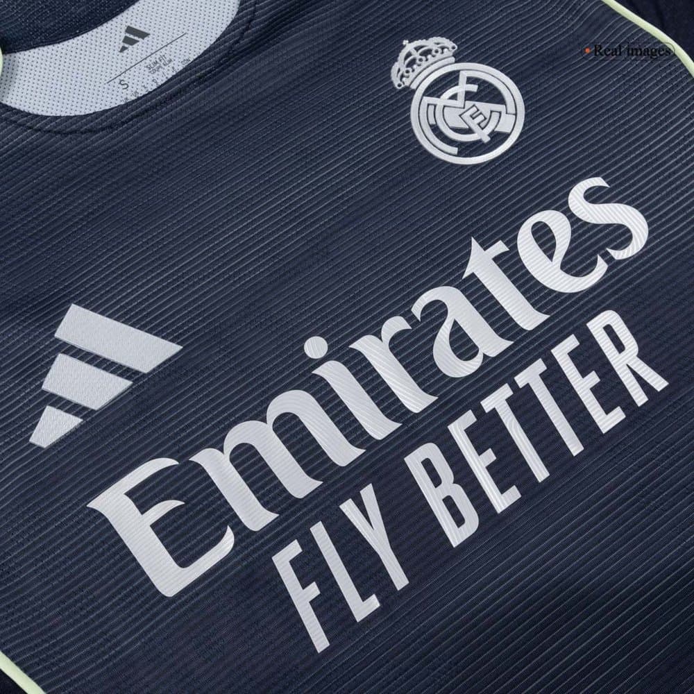 Men's CAMAVINGA #6 Real Madrid Away Authentic Soccer Jersey 2025/26 Men's CAMAVINGA #6 Real Madrid Away Authentic Soccer Jersey 2025/26