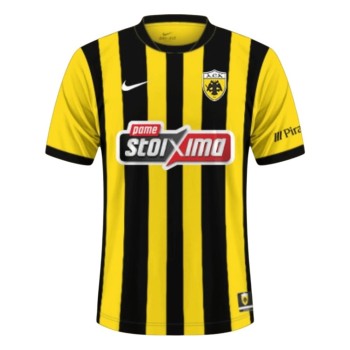 Men's AEK Athens Home Replica Soccer Jersey 2025/26 Men's AEK Athens Home Replica Soccer Jersey 2025/26