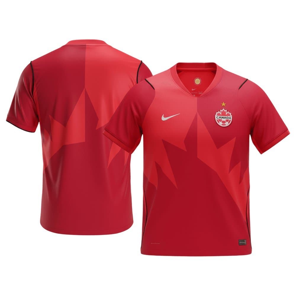 Men's Canada Home Replica Soccer Jersey World Cup 2026