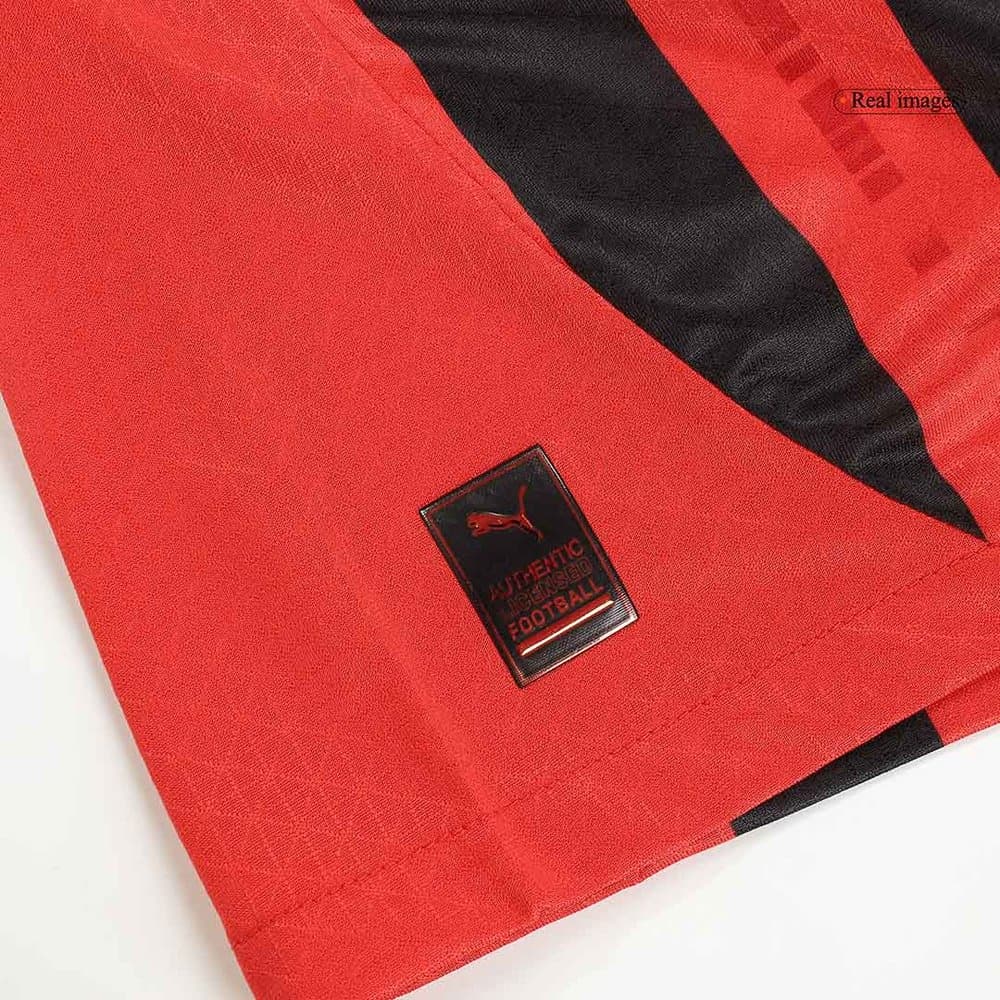 Men's PULISIC #11 AC Milan Home Authentic Soccer Jersey - UCL 2024/25 Men's PULISIC #11 AC Milan Home Authentic Soccer Jersey - UCL 2024/25