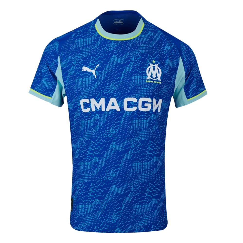 Men's Marseille Third Away Authentic Soccer Jersey 2025/26 Men's Marseille Third Away Authentic Soccer Jersey 2025/26