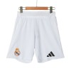 Men's Real Madrid Home Authentic Soccer Shorts 2024/25 Men's Real Madrid Home Authentic Soccer Shorts 2024/25