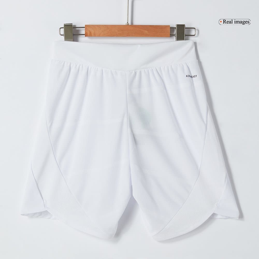 Men's Real Madrid Home Authentic Soccer Shorts 2024/25 Men's Real Madrid Home Authentic Soccer Shorts 2024/25