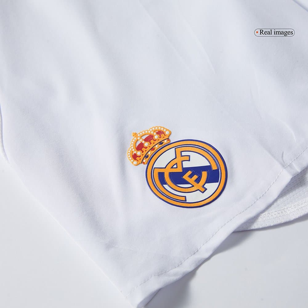 Men's Real Madrid Home Authentic Soccer Shorts 2024/25 Men's Real Madrid Home Authentic Soccer Shorts 2024/25