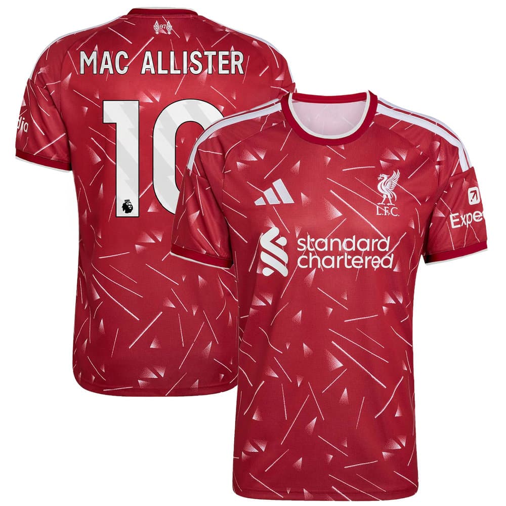 Kid's Alexis Mac Allister #10 Liverpool Home Replica Jersey 2026/27