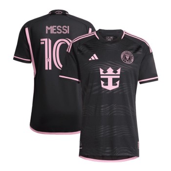 Men's MESSI #10 Inter Miami CF Away Authentic Soccer Jersey 2024