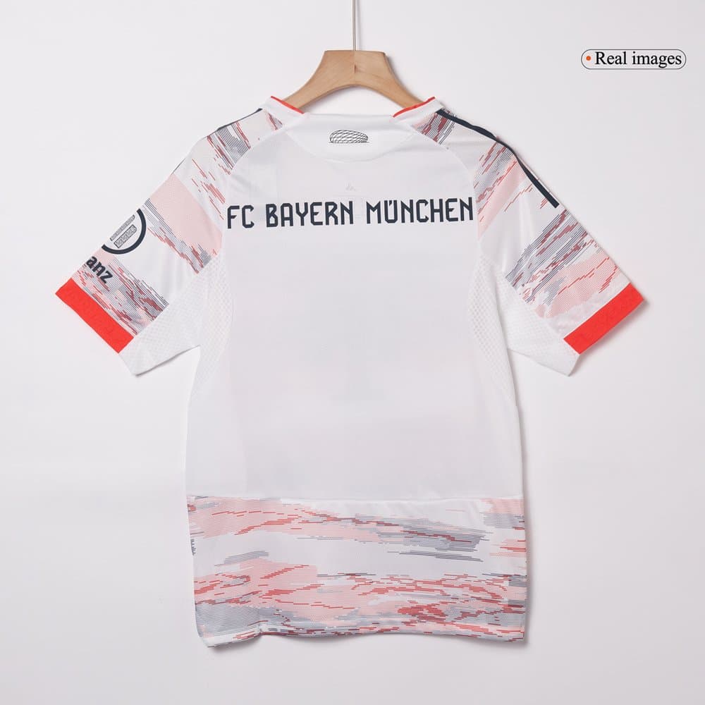 Men's MÜLLER #25 Bayern Munich Away Authentic Jersey 2025/26 Men's MÜLLER #25 Bayern Munich Away Authentic Jersey 2025/26
