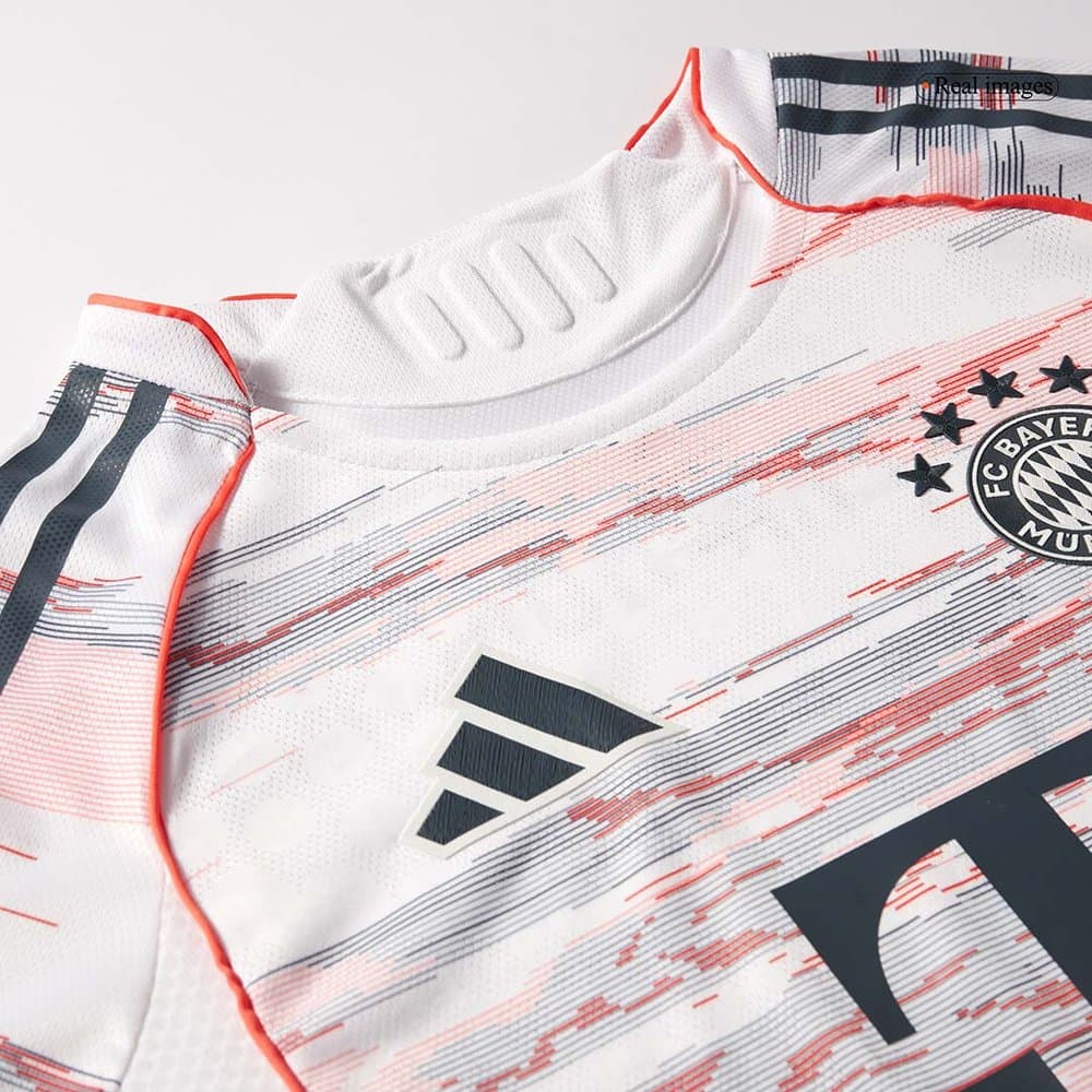 Men's MÜLLER #25 Bayern Munich Away Authentic Jersey 2025/26 Men's MÜLLER #25 Bayern Munich Away Authentic Jersey 2025/26