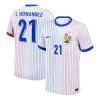 Men's L.HERNANDEZ #21 France Away Replica Soccer Jersey 2024 Men's L.HERNANDEZ #21 France Away Replica Soccer Jersey 2024