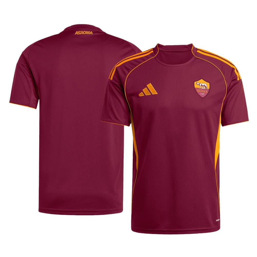 Men's Roma Home Replica Soccer Jersey 2025/26