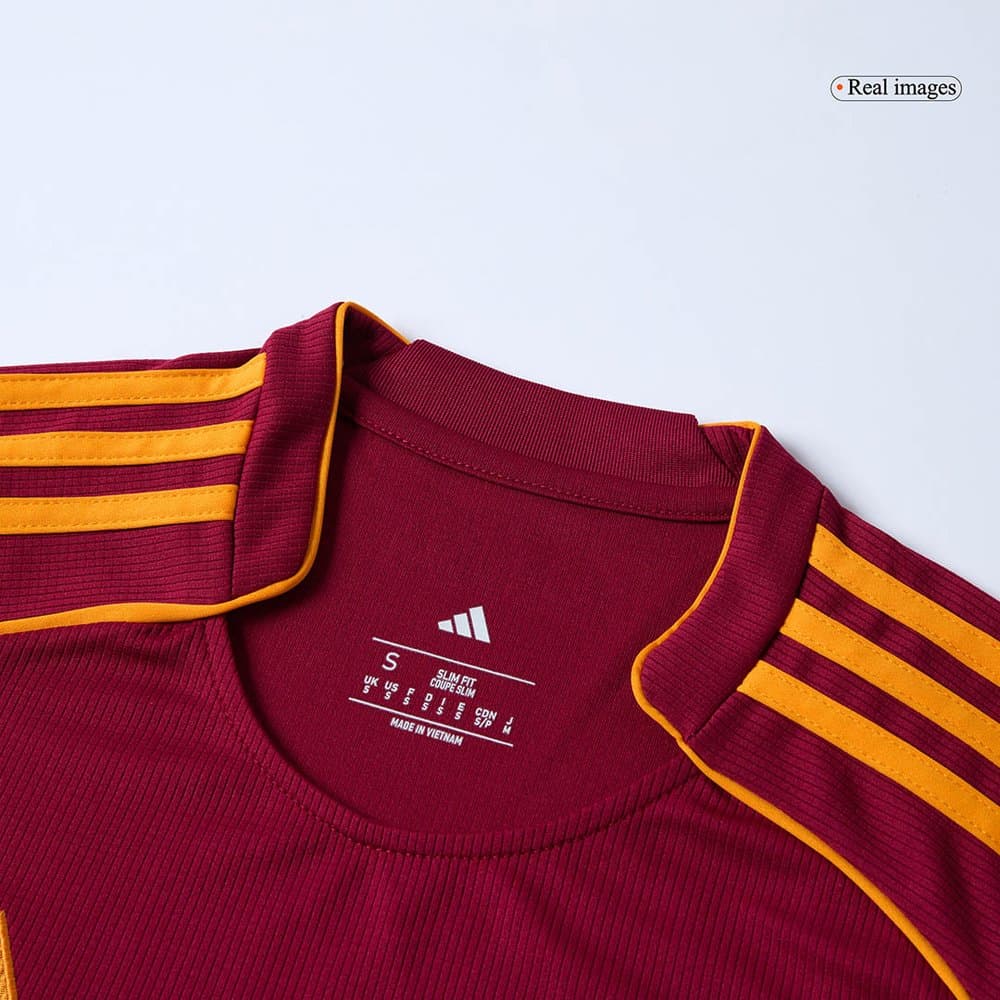 Men's Roma Home Replica Soccer Jersey 2025/26