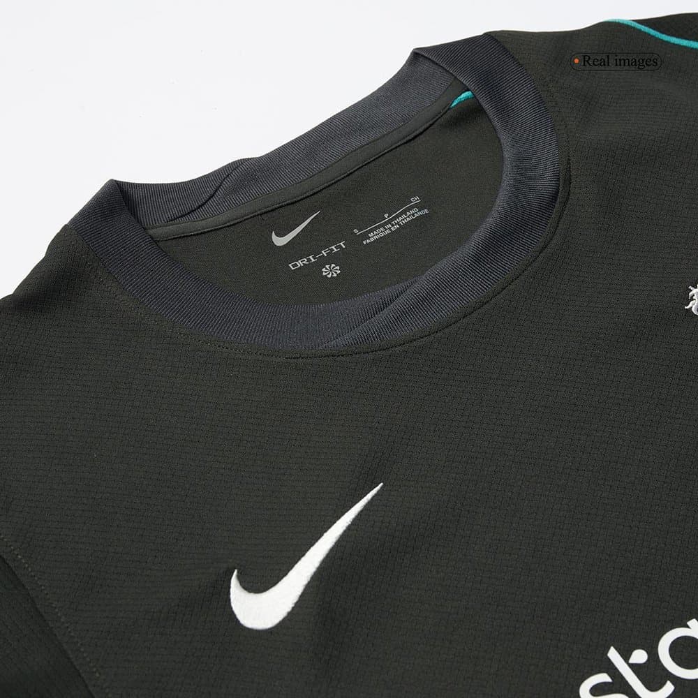Men's Luis Díaz #7 Liverpool Away Replica Soccer Jersey - UCL 2024/25 Men's Luis Díaz #7 Liverpool Away Replica Soccer Jersey - UCL 2024/25