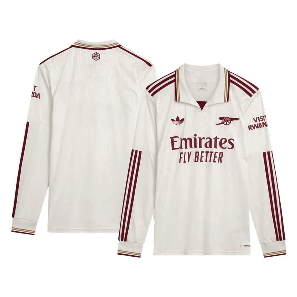 Men's Arsenal Third Away Long Sleeve Jersey 2025/26 Men's Arsenal Third Away Long Sleeve Jersey 2025/26