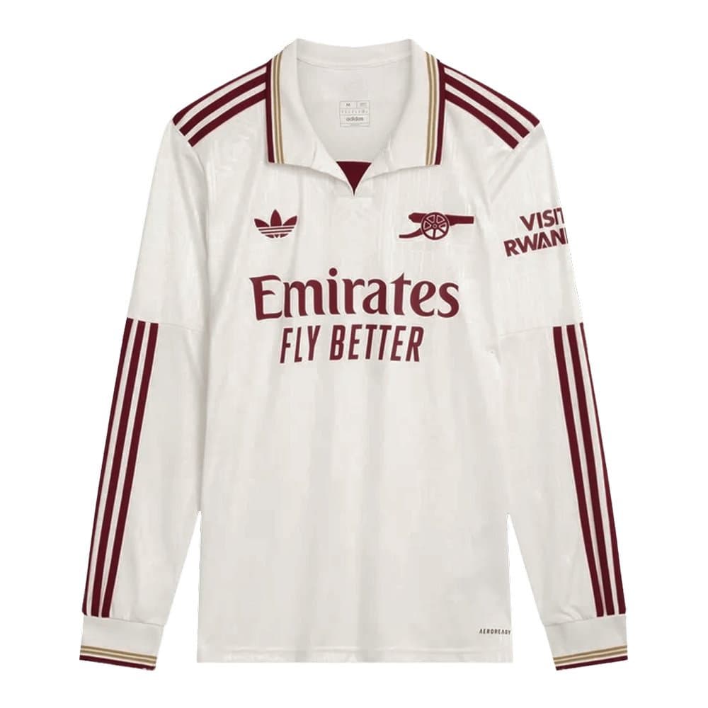 Men's Arsenal Third Away Long Sleeve Jersey 2025/26 Men's Arsenal Third Away Long Sleeve Jersey 2025/26