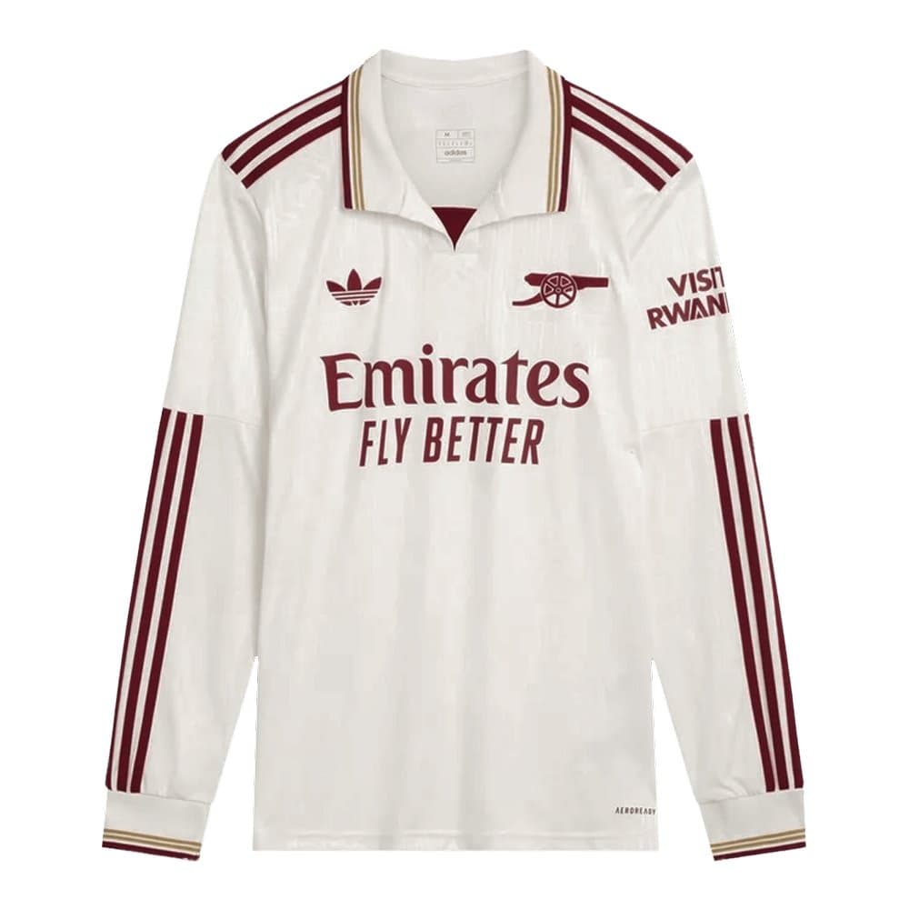 Men's Arsenal Third Away Long Sleeve Jersey 2025/26 Men's Arsenal Third Away Long Sleeve Jersey 2025/26