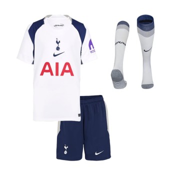 Kid's Tottenham Hotspur Home Soccer Jersey Full Kit 2025/26