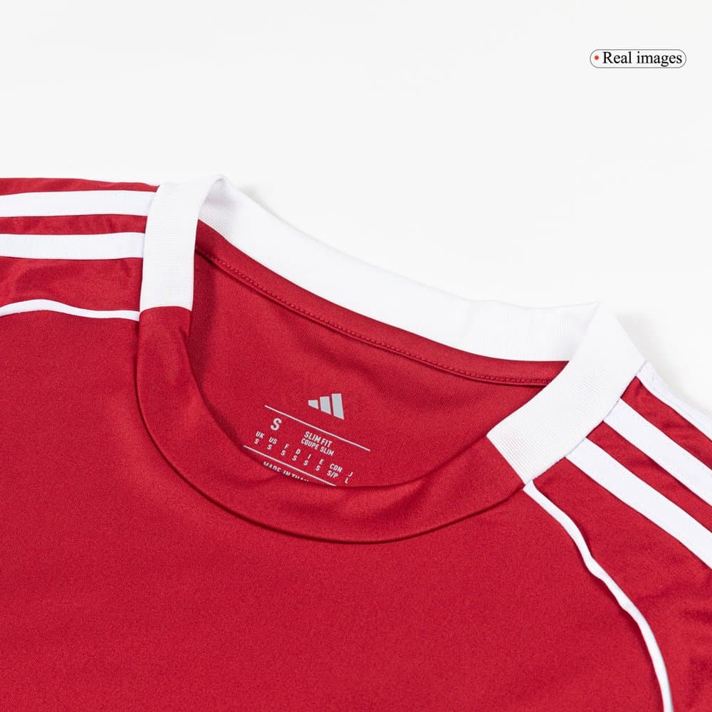 Men's SZOBOSZLAI #8 Liverpool Home Replica Soccer Jersey 2025/26