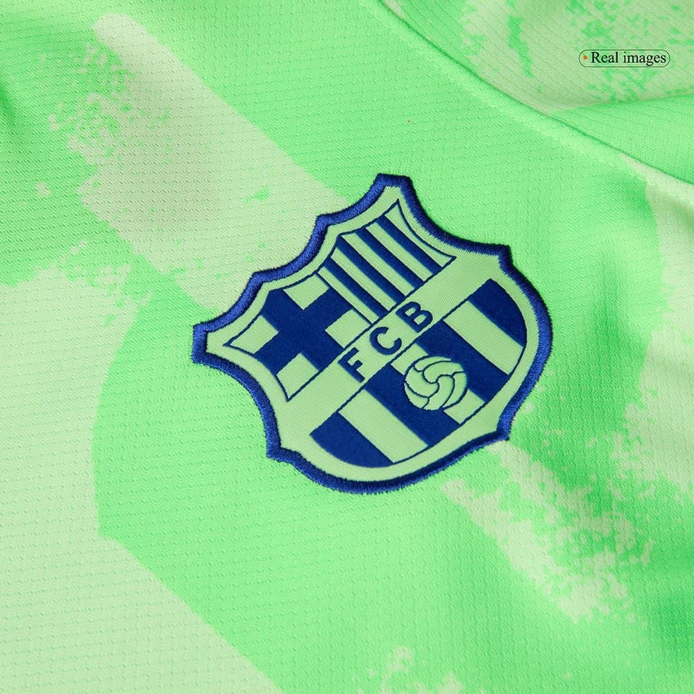 Men's LAMINE YAMAL #19 Barcelona Third Away Replica Soccer Jersey - UCL 2024/25