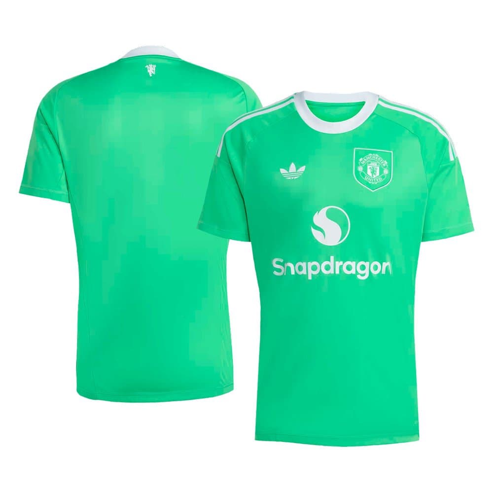 Men's Manchester United Goalkeeper Replica Soccer Jersey 2025/26 Men's Manchester United Goalkeeper Replica Soccer Jersey 2025/26