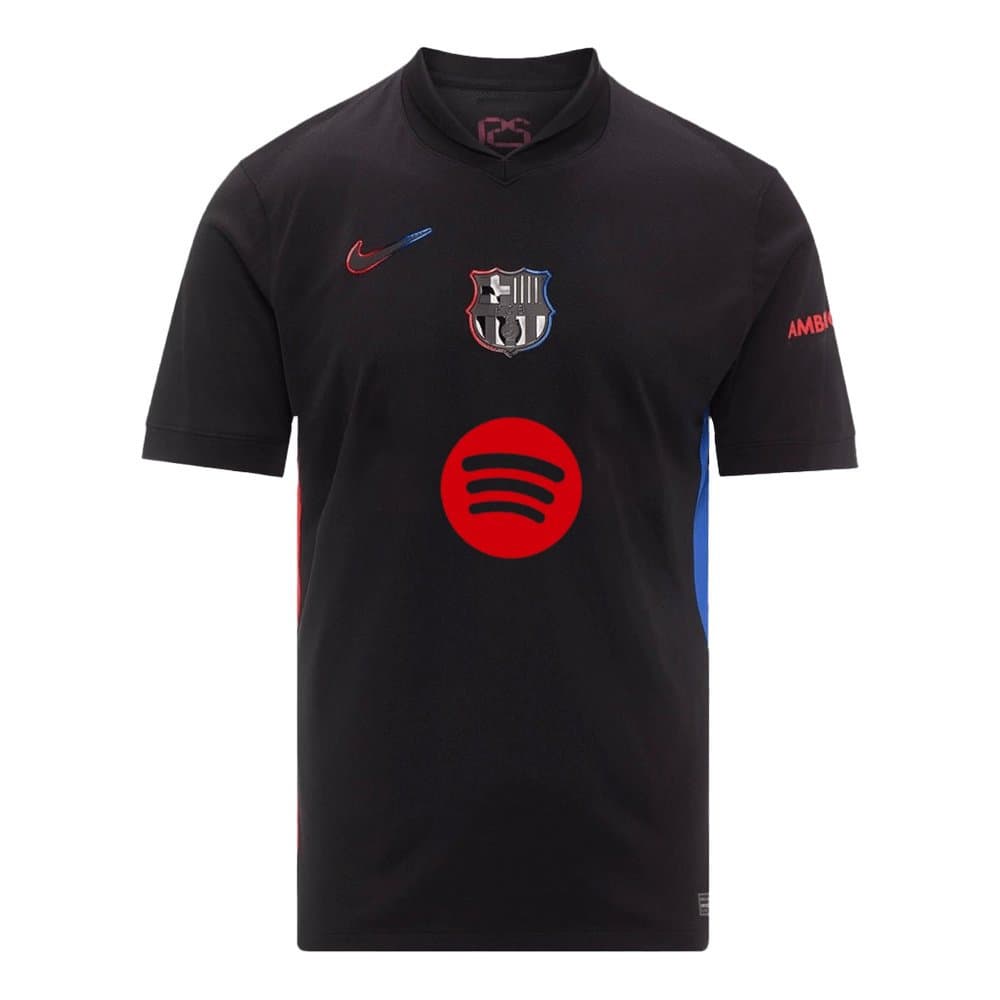 Men's Barcelona Away Replica Soccer Jersey- Spotify Logo Without Text 2024/25