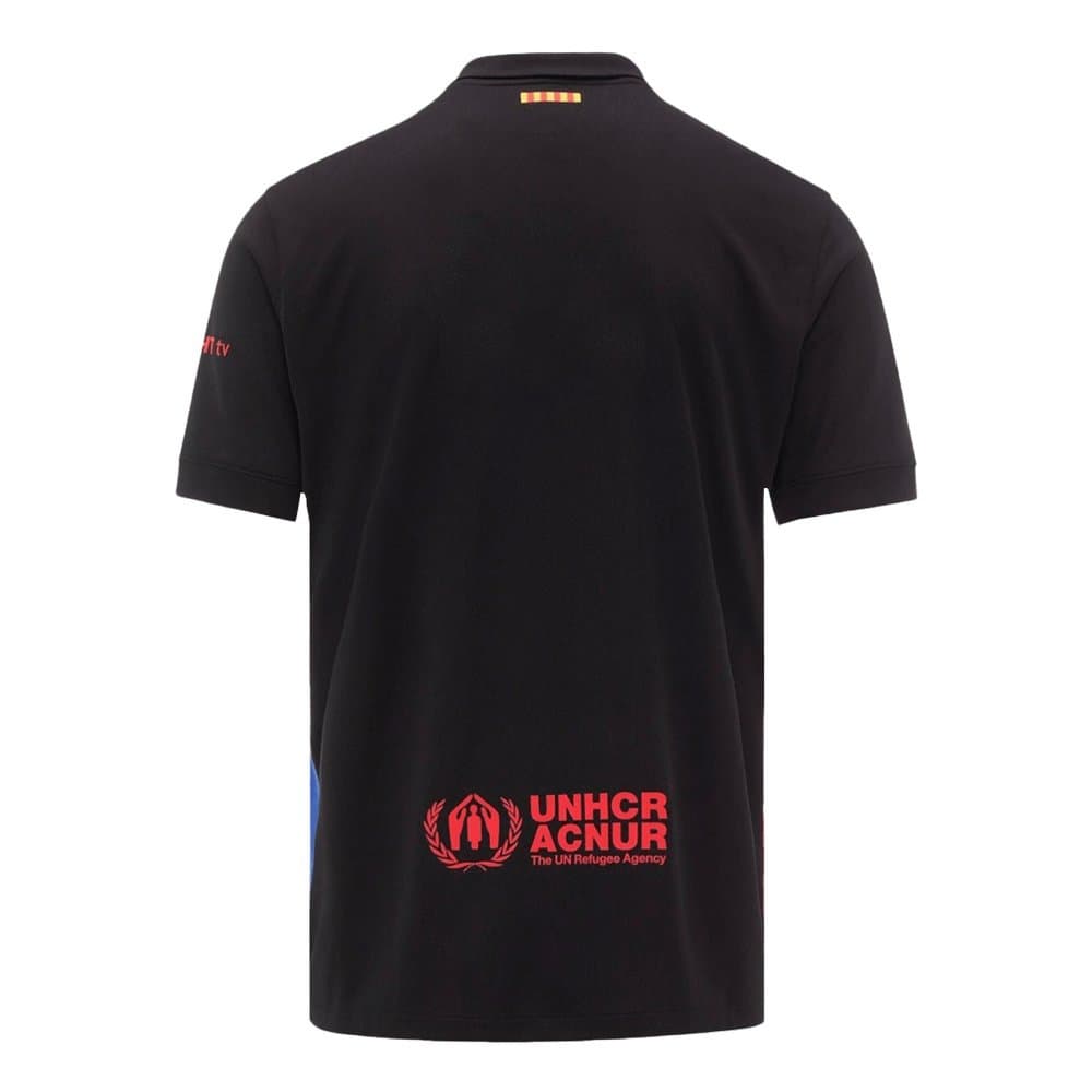 Men's Barcelona Away Replica Soccer Jersey- Spotify Logo Without Text 2024/25