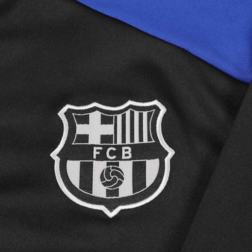 Men's Barcelona Zipper Sweatshirt Kit(Top+Pants) 2024/25