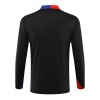 Men's Barcelona Zipper Sweatshirt Kit(Top+Pants) 2024/25