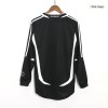 Men's Real Madrid Away Long Sleeve Retro Soccer Jersey 2006/07 Men's Real Madrid Away Long Sleeve Retro Soccer Jersey 2006/07