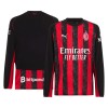 Men's AC Milan Home Long Sleeve Jersey 2025/26