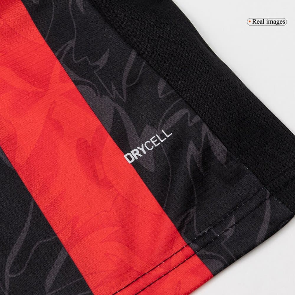 Men's AC Milan Home Long Sleeve Jersey 2025/26