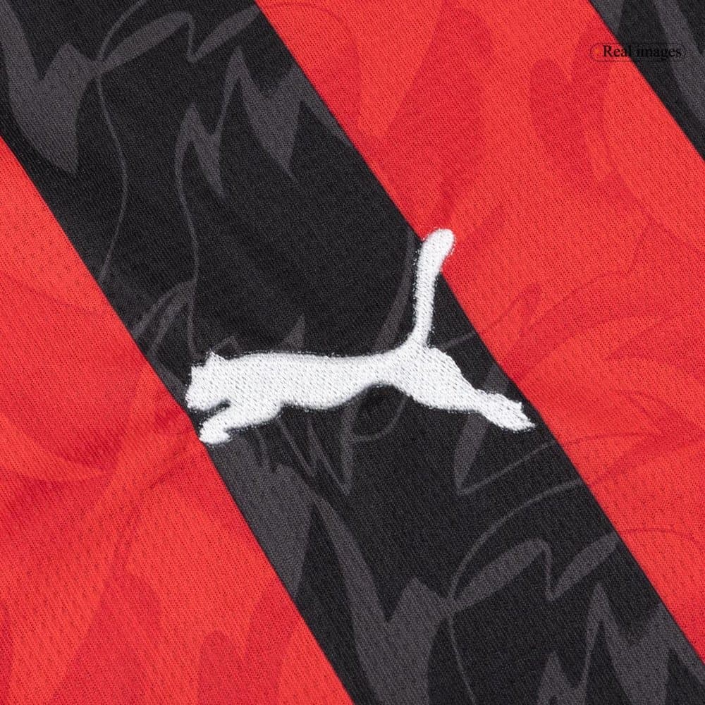 Men's AC Milan Home Long Sleeve Jersey 2025/26