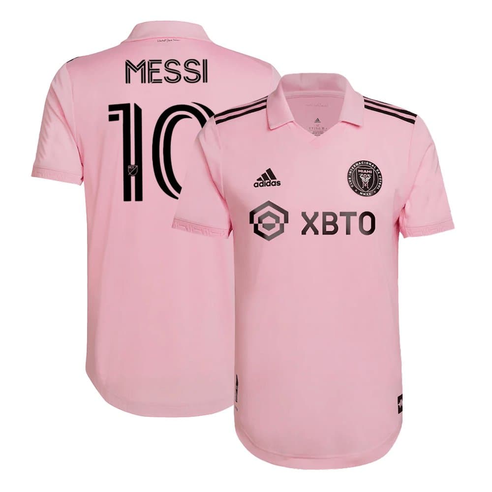 Men's MESSI #10 Inter Miami CF Home Authentic Jersey 2022