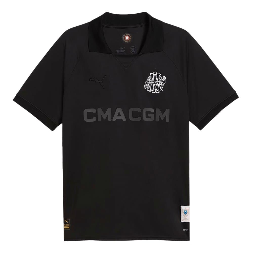 Men's Marseille Goalkeeper Replica Soccer Jersey - 125th Anniversary 2024/25 Men's Marseille Goalkeeper Replica Soccer Jersey - 125th Anniversary 2024/25