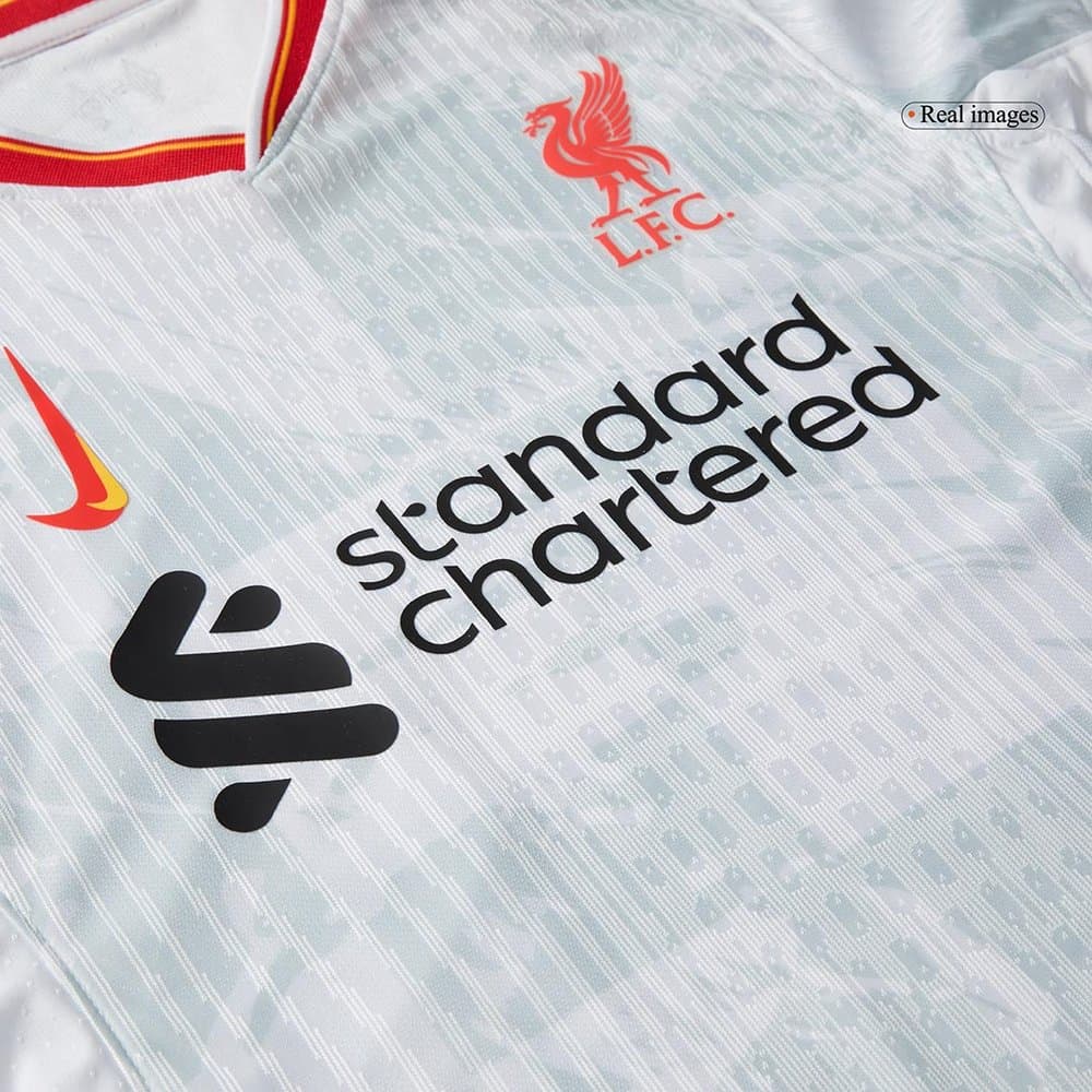 Men's VIRGIL #4 Liverpool Third Away Authentic Soccer Jersey 2024/25 Men's VIRGIL #4 Liverpool Third Away Authentic Soccer Jersey 2024/25