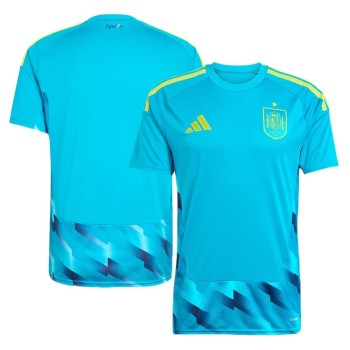 Kid's Spain Goalkeeper Replica Jersey World Cup 2026