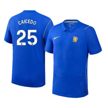Kid's CAICEDO #25 Chelsea Home Authentic Jersey 2026/27