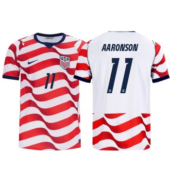 Men's Brenden Aaronson #11 USA Home Stadium Replica Jersey World Cup 2026 Men's Brenden Aaronson #11 USA Home Stadium Replica Jersey World Cup 2026