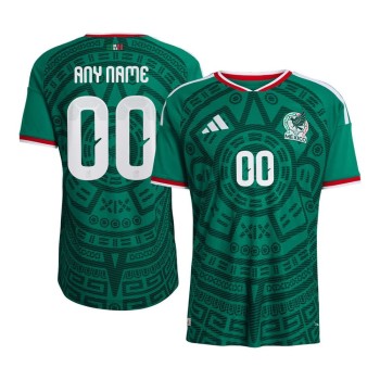 Kid's Mexico Home Authentic Custom Jersey World Cup 2026