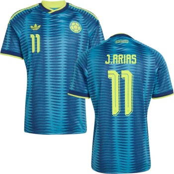 Kid's J.ARIAS #11 Colombia Away Replica Jersey World Cup 2026