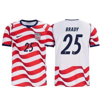 Men's Chris Brady #25 USA Home Stadium Replica Jersey World Cup 2026