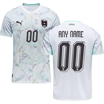 Kid's Austria Away Replica Custom Jersey World Cup 2026