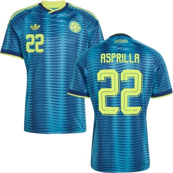 Men's ASPRILLA #22 Colombia Away Replica Jersey World Cup 2026 Men's ASPRILLA #22 Colombia Away Replica Jersey World Cup 2026