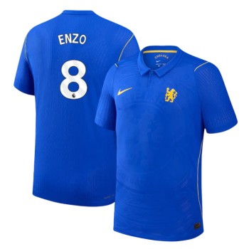 Kid's ENZO #8 Chelsea Home Authentic Jersey 2026/27