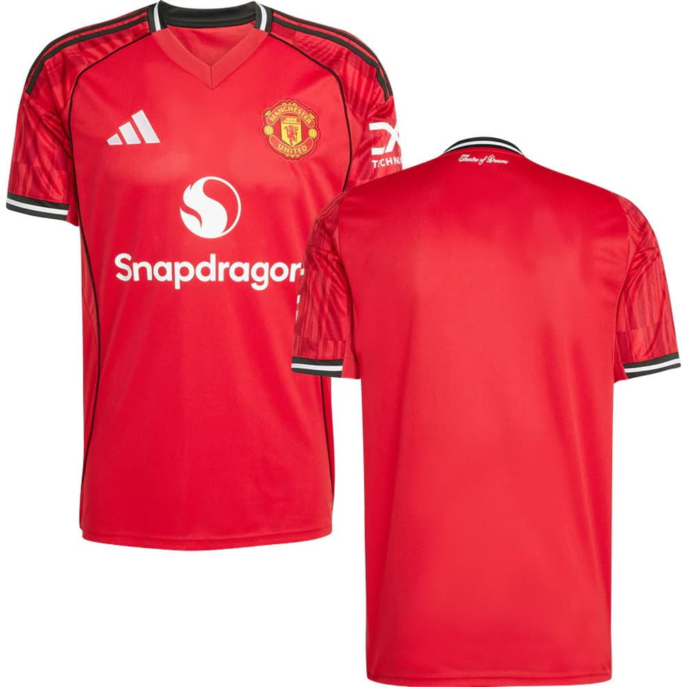 Men's Manchester United Home Replica Soccer Jersey 2025/26