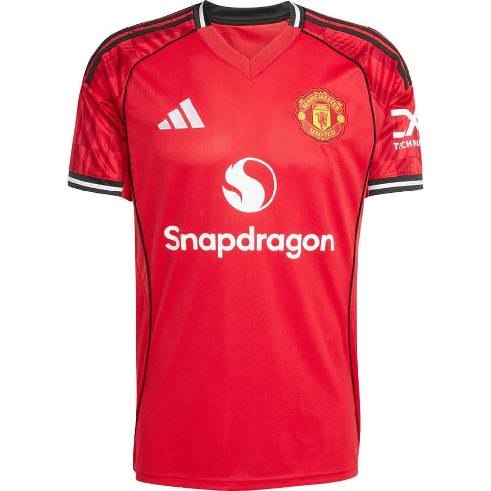 Men's Manchester United Home Replica Soccer Jersey 2025/26