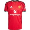 Men's Manchester United Home Replica Soccer Jersey 2025/26