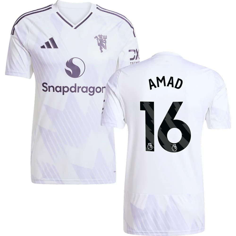 Men's AMAD #16 Manchester United Away Replica Jersey 2025/26