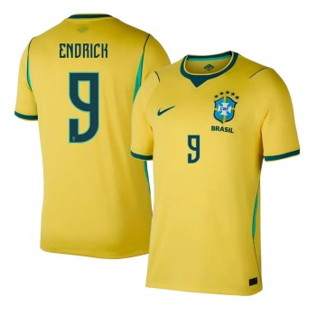 Men's ENDRICK #9 Brazil Home Replica Jersey World Cup 2026 Men's ENDRICK #9 Brazil Home Replica Jersey World Cup 2026