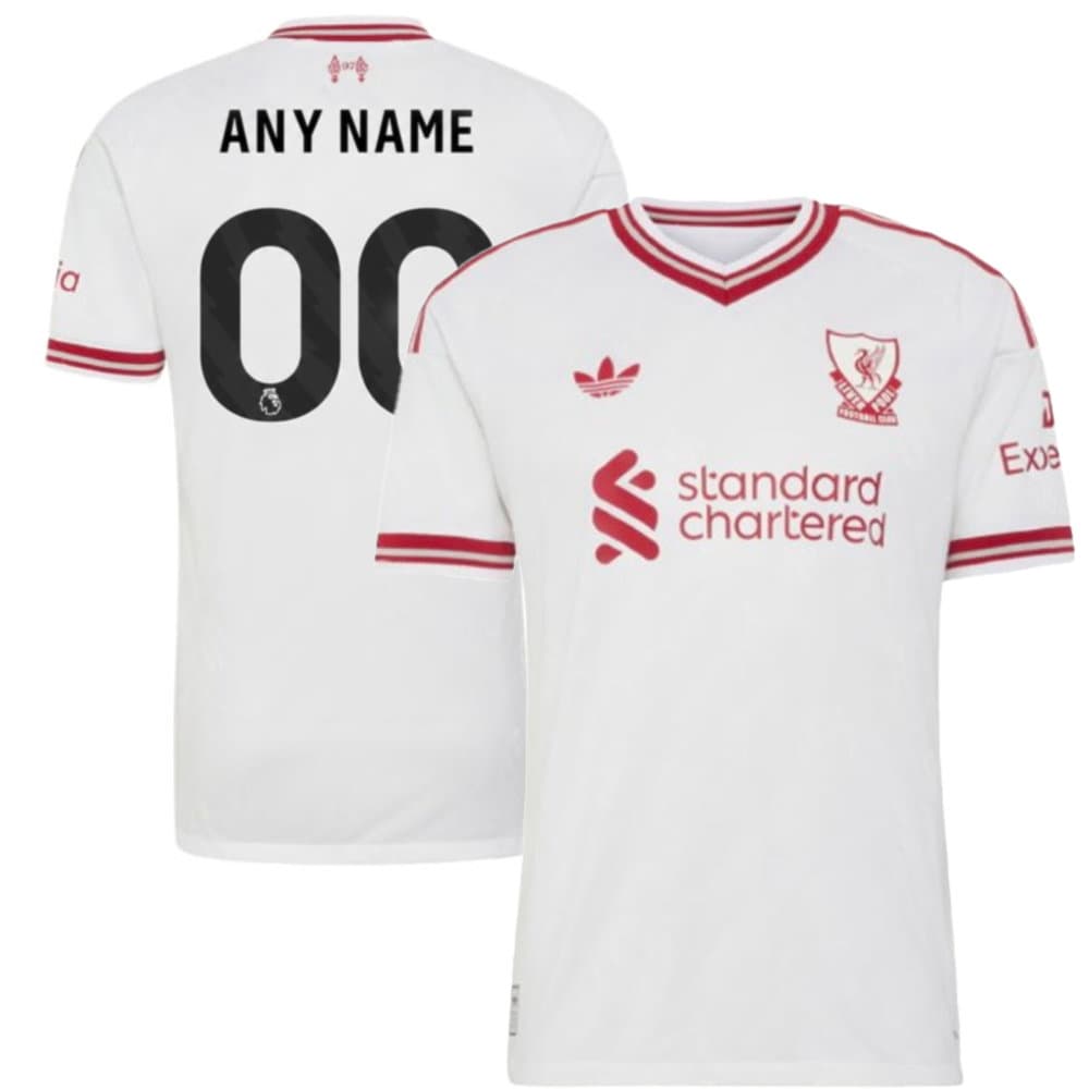 Kid's Liverpool Away Authentic Custom Jersey 2026/27